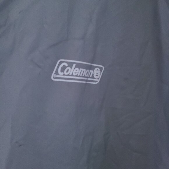 COLEMAN RAIN JACKET- MENS XL/2XL | GRAY & NEON YELLOW | WORKWEAR + GORPCORE - Picture 2 of 11